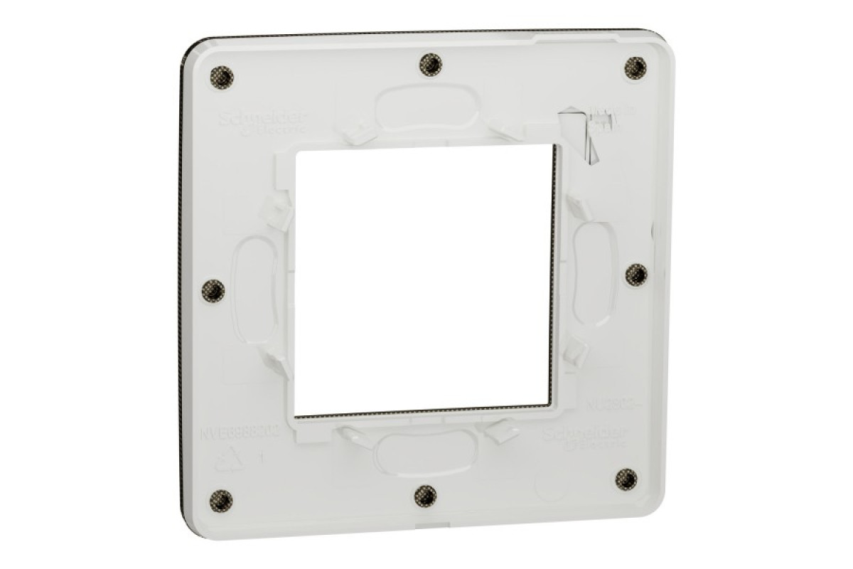 Рамка 1-постова Unica New, Бронза/білий (NU280250)