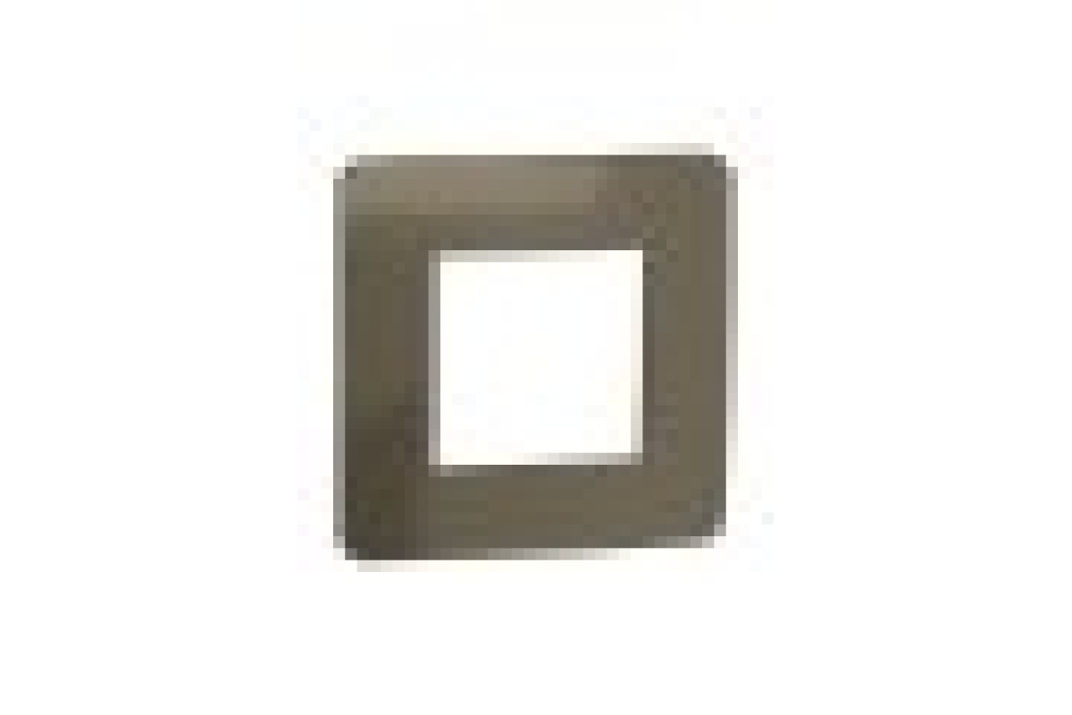 Рамка 1-постова Unica New, Бронза/білий (NU280250)