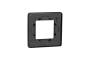 Рамка 1-постова Unica New, Димчато-сірий/антрацит (NU280222)