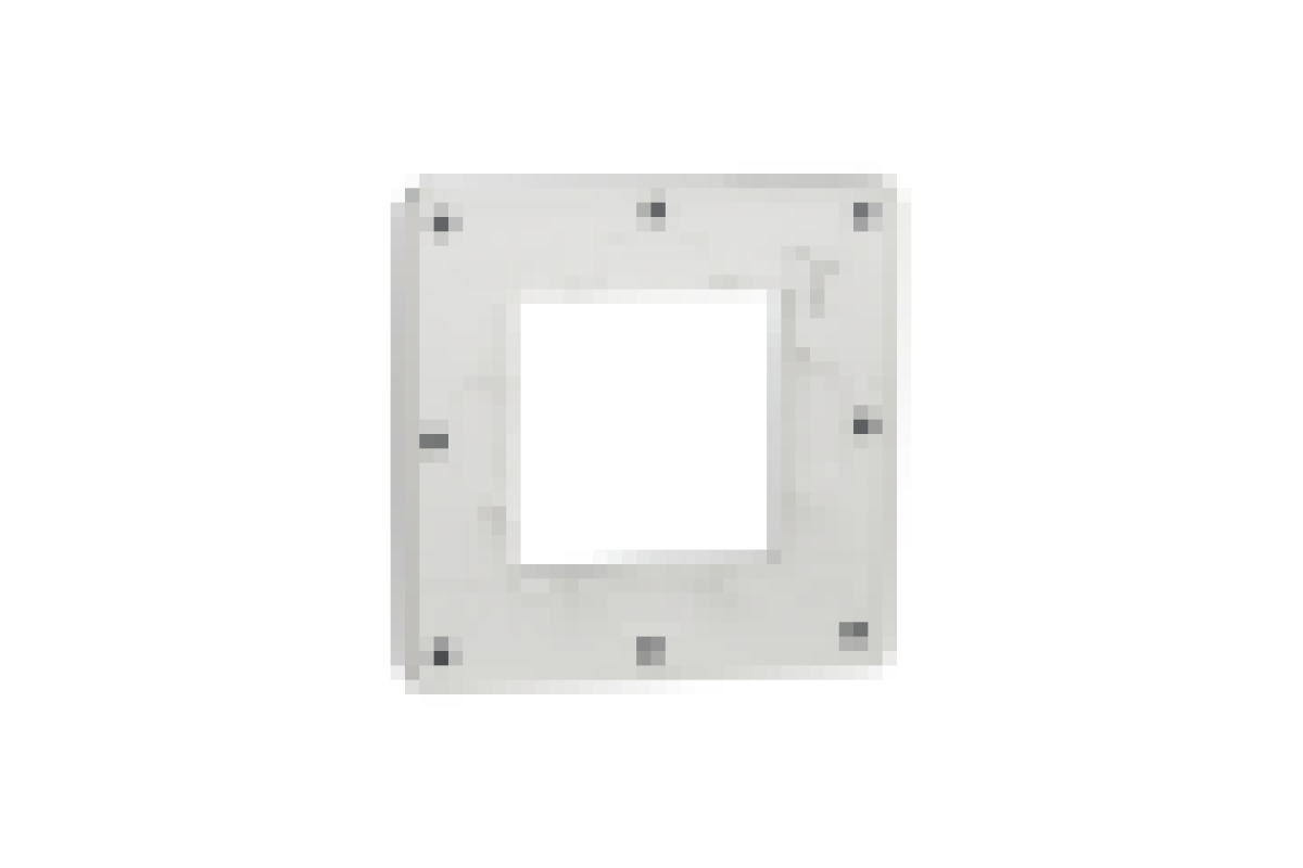Рамка 1-постова Unica New, Димчато-сірий/білий (NU280221)