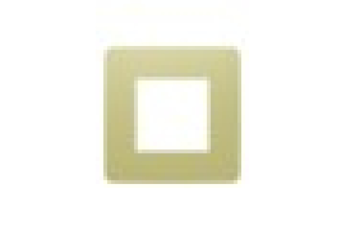 Рамка 1-постова Unica New, Зелене Яблуко/білий (NU280211)