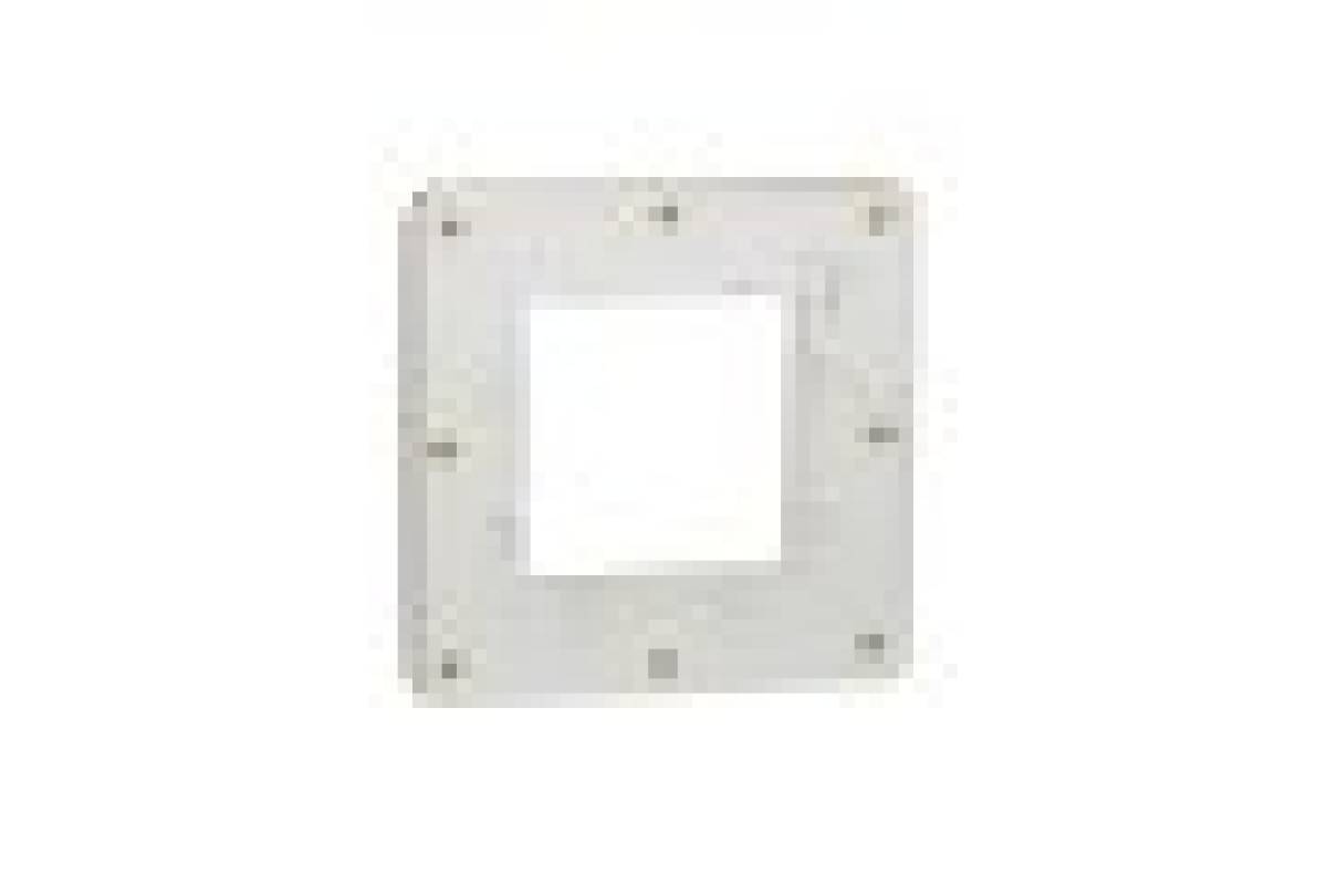 Рамка 1-постова Unica New, Золото/білий (NU280259)