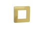 Рамка 1-постова Unica New, Золото/білий (NU280259)