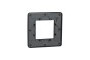 Рамка 1-постова Unica New, Нікель/антрацит (NU280253)