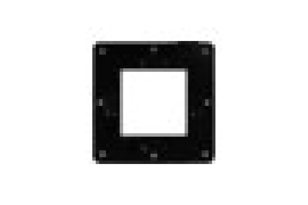 Рамка 1-постова Unica New, Пісочний/антрацит (NU280228)