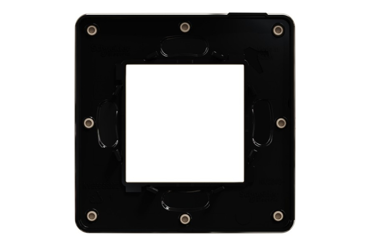 Рамка 1-постова Unica New, Пісочний/антрацит (NU280228)