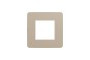 Рамка 1-постова Unica New, Пісочний/антрацит (NU280228)