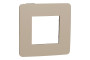 Рамка 1-постова Unica New, Пісочний/антрацит (NU280228)