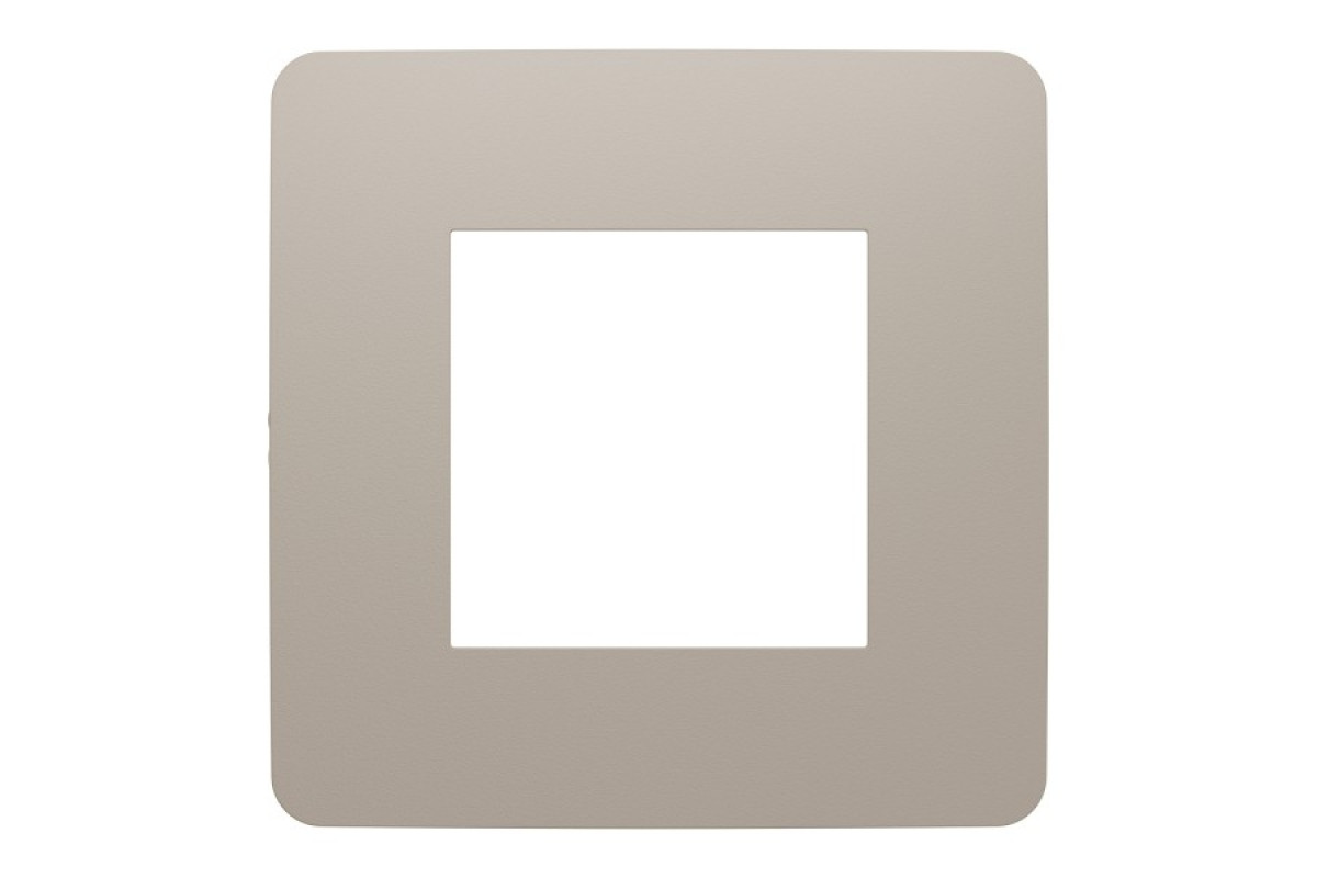 Рамка 1-постова Unica New, Пісочний/бежевий (NU280227)
