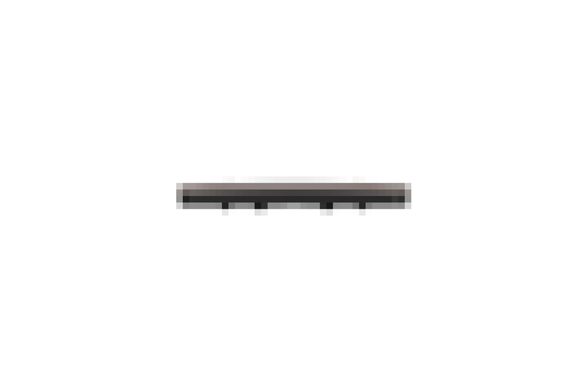 Рамка 1-постова Unica New, Шоколад/антрацит (NU280217)