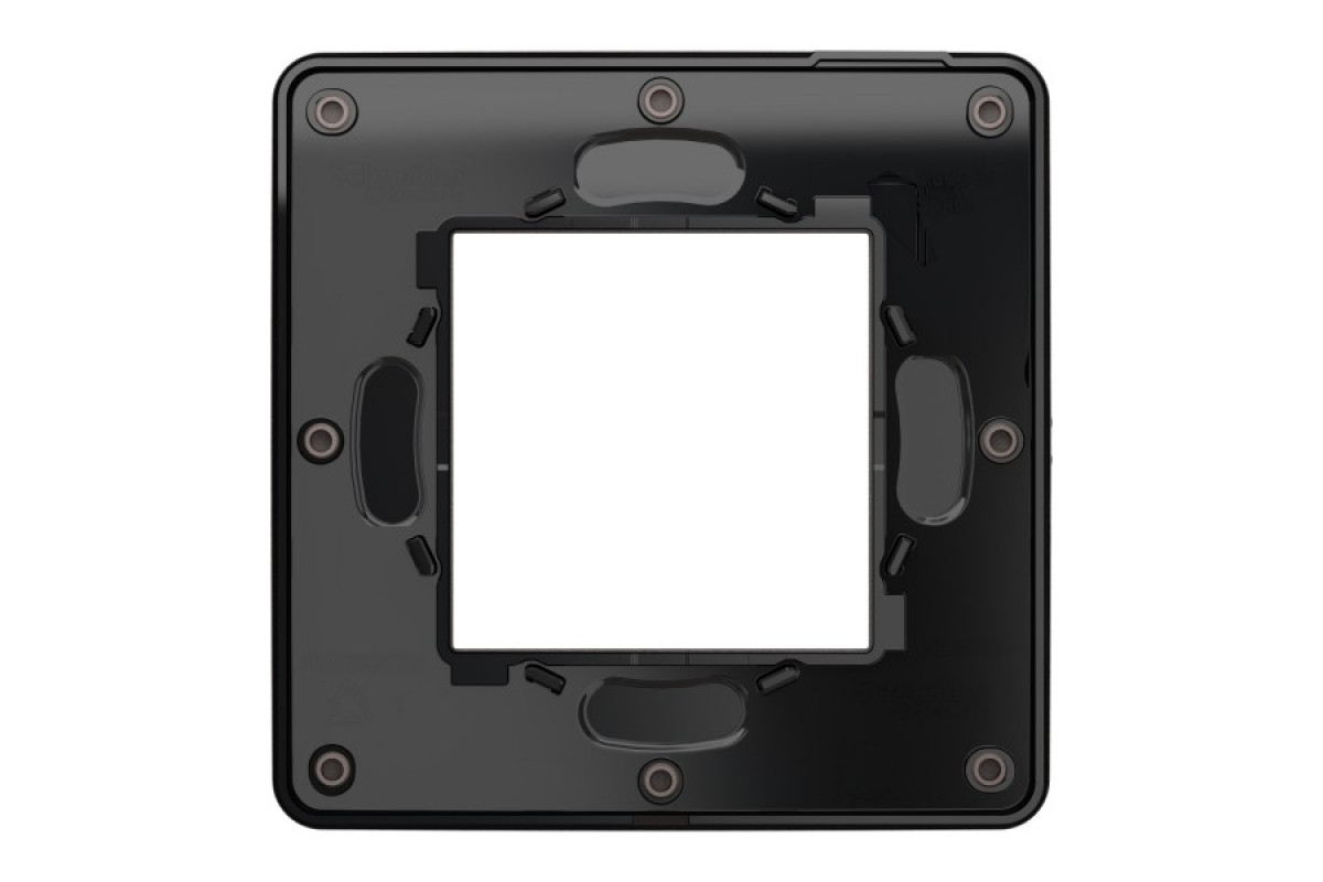 Рамка 1-постова Unica New, Шоколад/антрацит (NU280217)