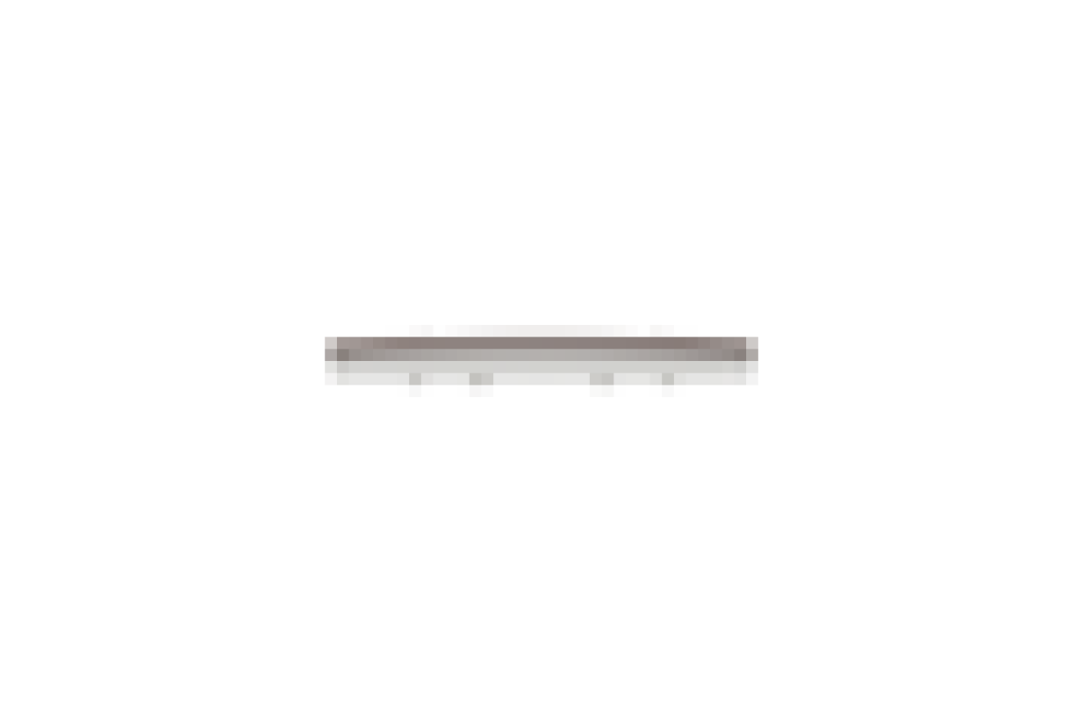 Рамка 1-постова Unica New, Шоколад/білий (NU280216)