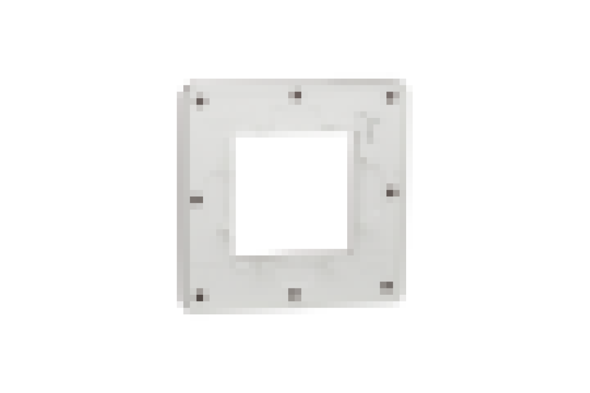 Рамка 1-постова Unica New, Шоколад/білий (NU280216)