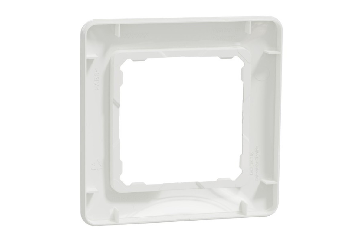 Рамка 1-постова Білий Sedna Design (SDD311801)