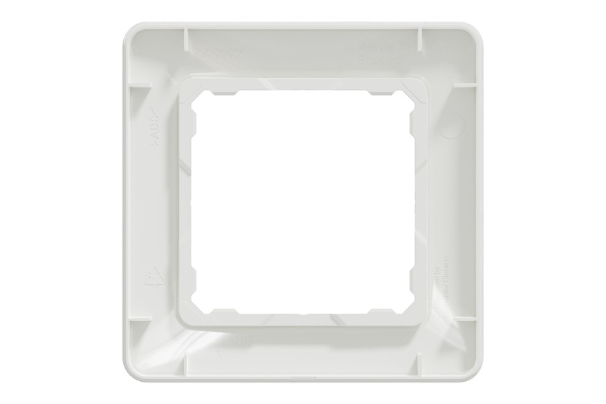 Рамка 1-постова Білий Sedna Design (SDD311801)