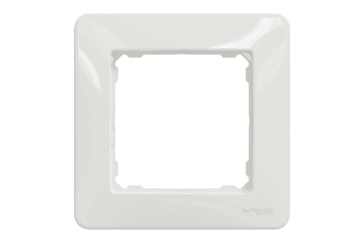 Рамка 1-постова Білий Sedna Design (SDD311801)