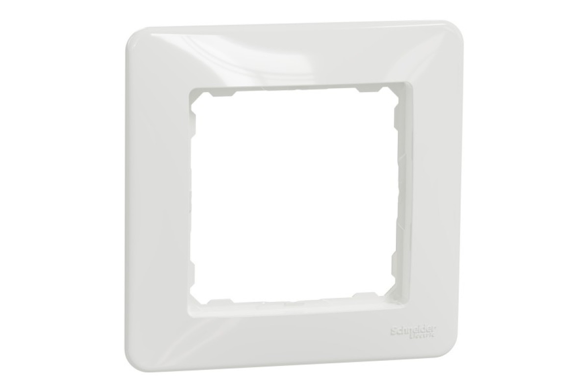 Рамка 1-постова Білий Sedna Design (SDD311801)