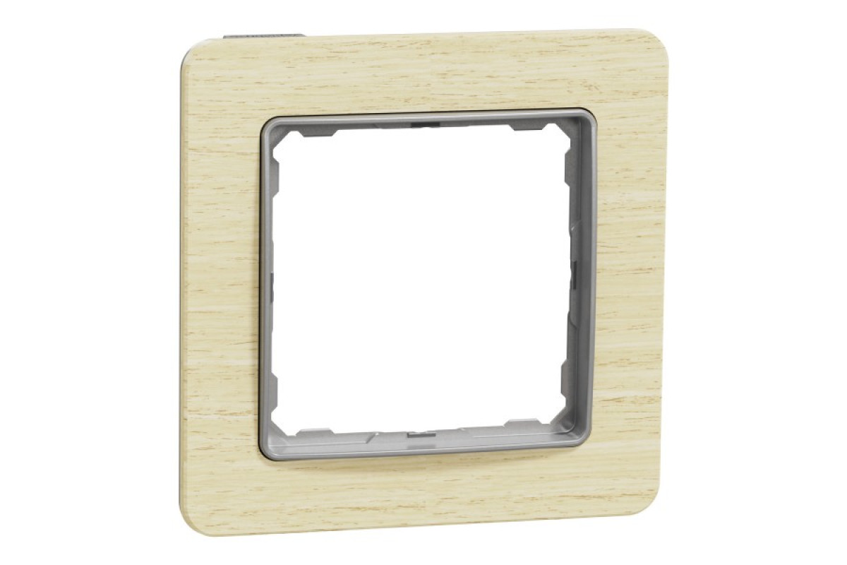 Рамка 1-постова Береза Sedna Elements (SDD380801)