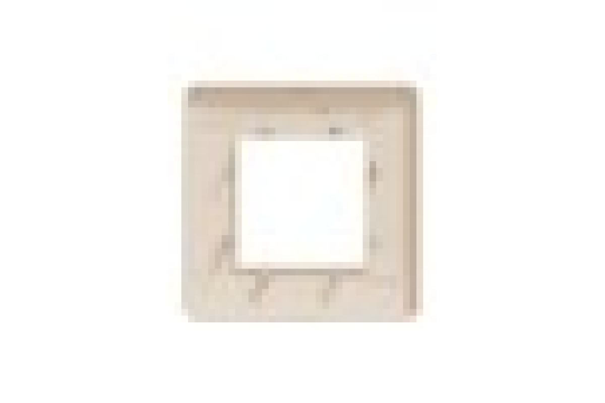 Рамка 1-постова, бежева Unica New Studio (NU200244)