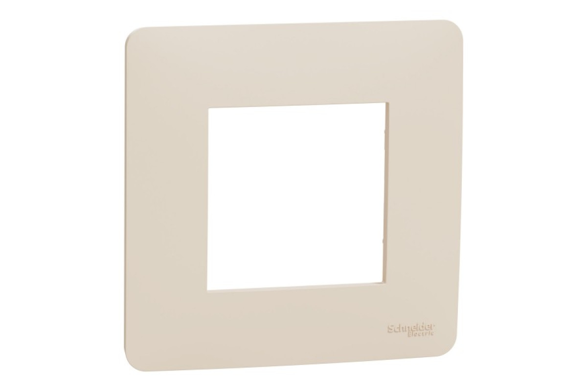 Рамка 1-постова, бежева Unica New Studio (NU200244)