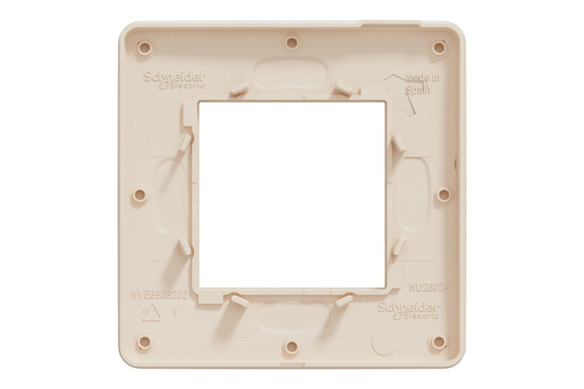 Рамка 1-постова, бежева/бежева Unica New Studio Color (NU280244)