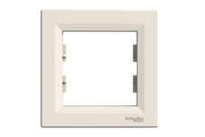 Рамка 1-постова, кремовий, Asfora EPH5800123 (EPH5800123)