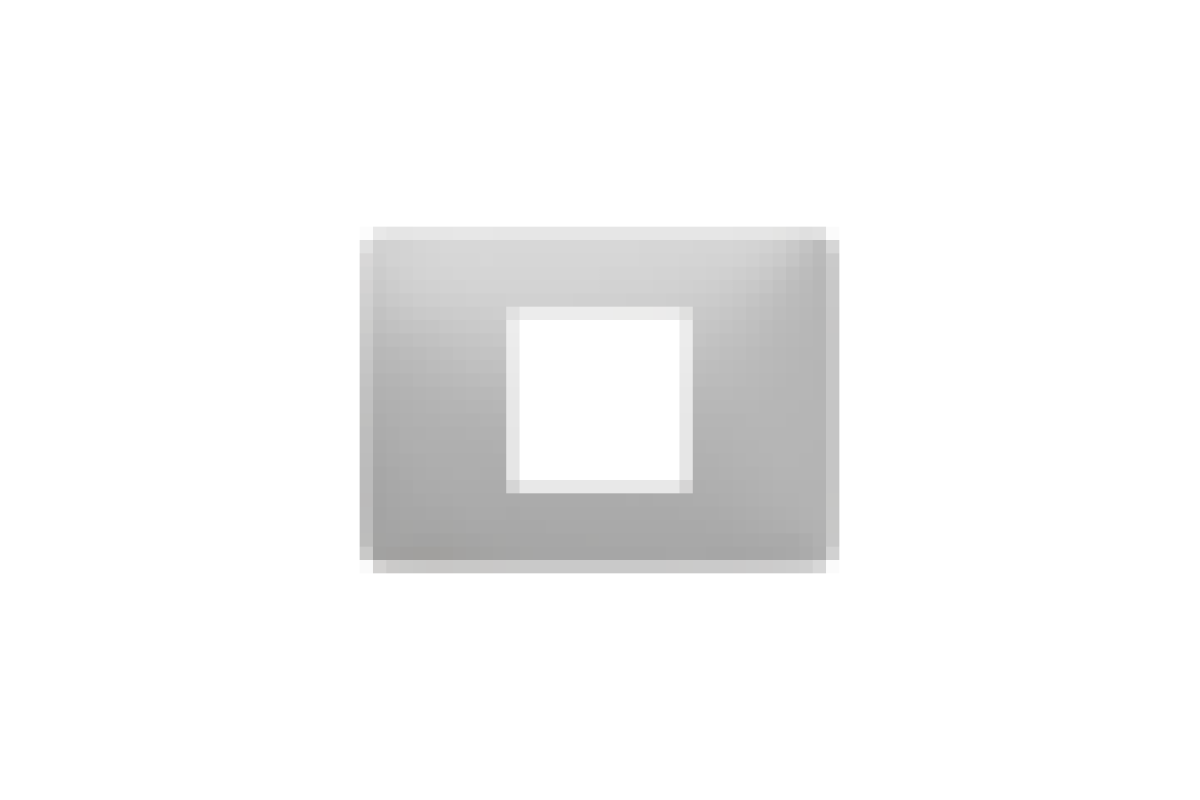 Рамка 2-модульна Unica New, алюміній (NU210230)