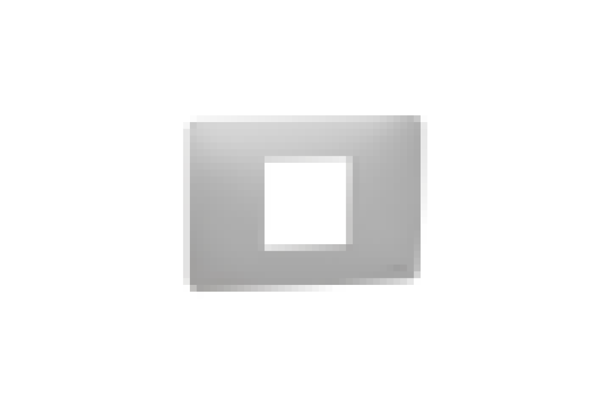 Рамка 2-модульна Unica New, алюміній (NU210230)