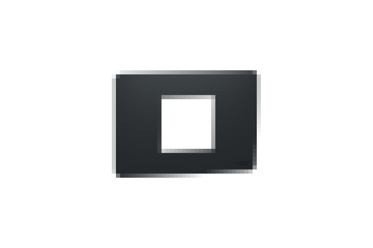 Рамка 2-модульна Unica New, антрацит (NU210254)