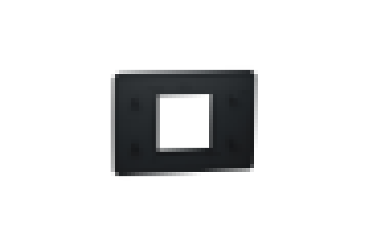 Рамка 2-модульна Unica New, антрацит (NU210254)
