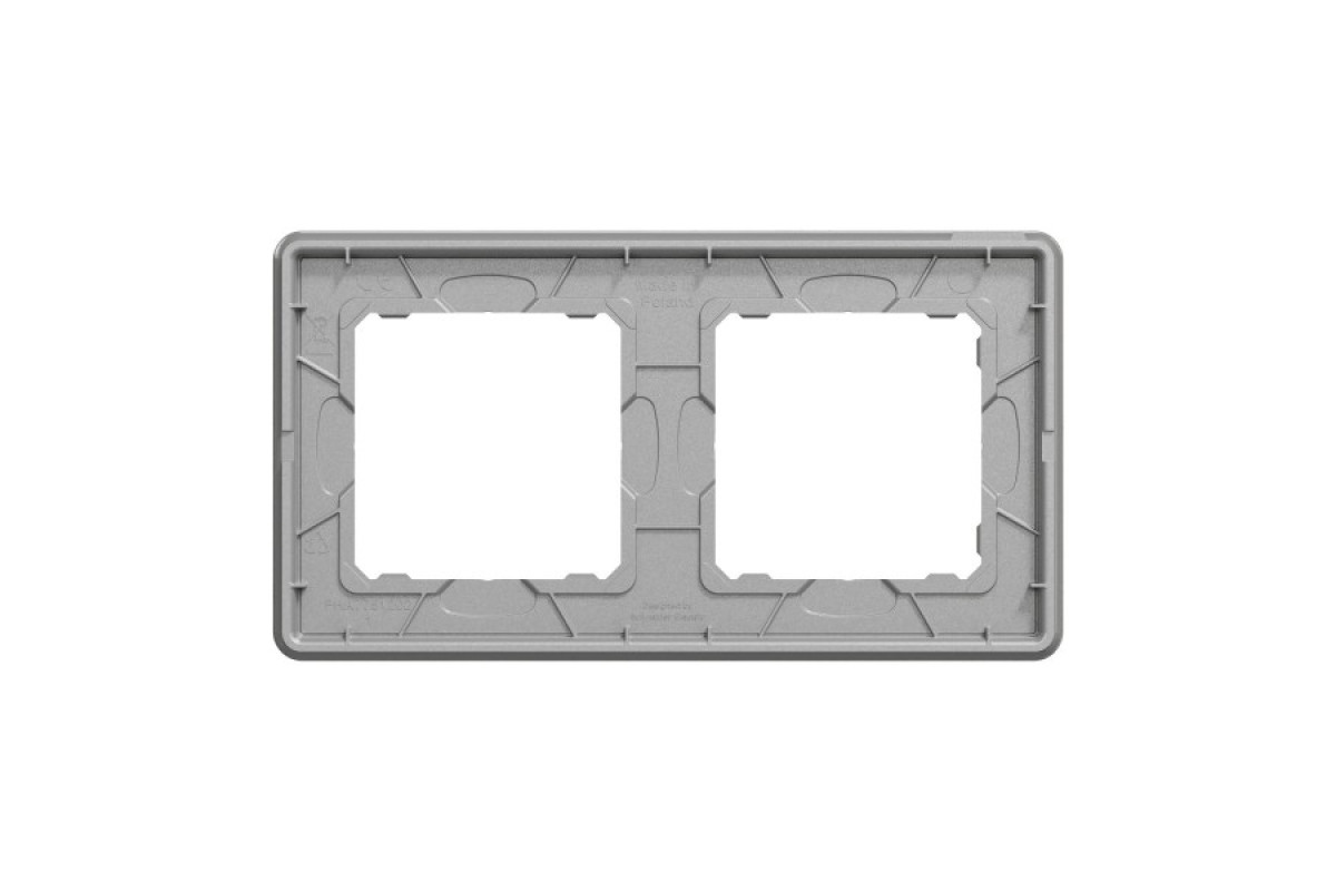 Рамка 2-постова Бетон Sedna Elements (SDD390802)