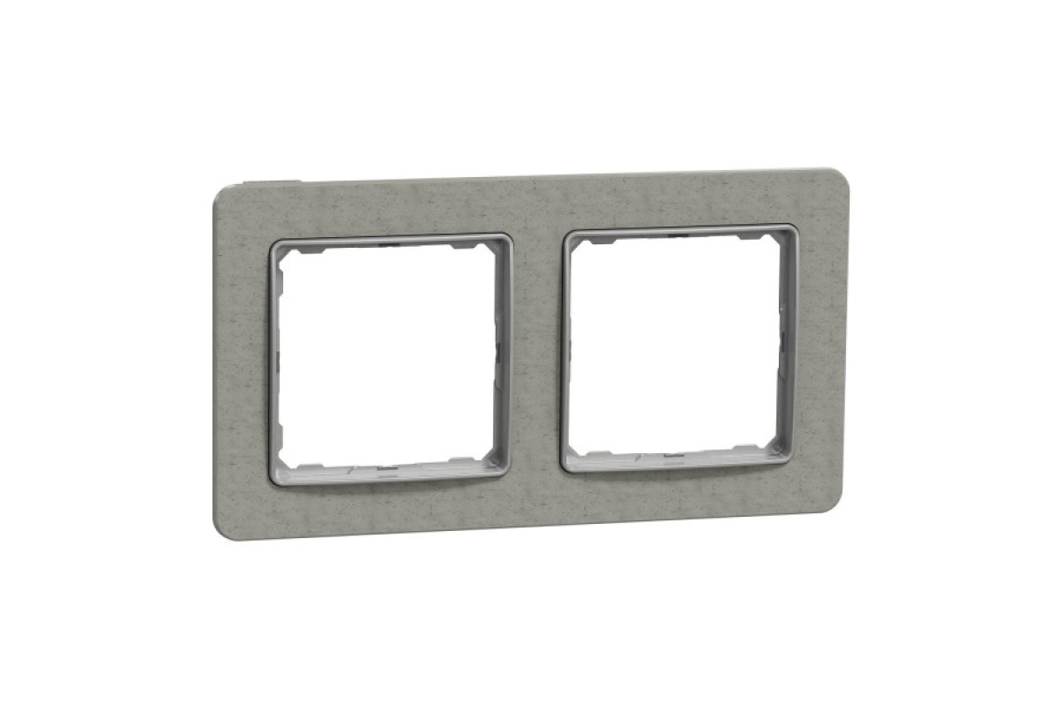 Рамка 2-постова Бетон Sedna Elements (SDD390802)