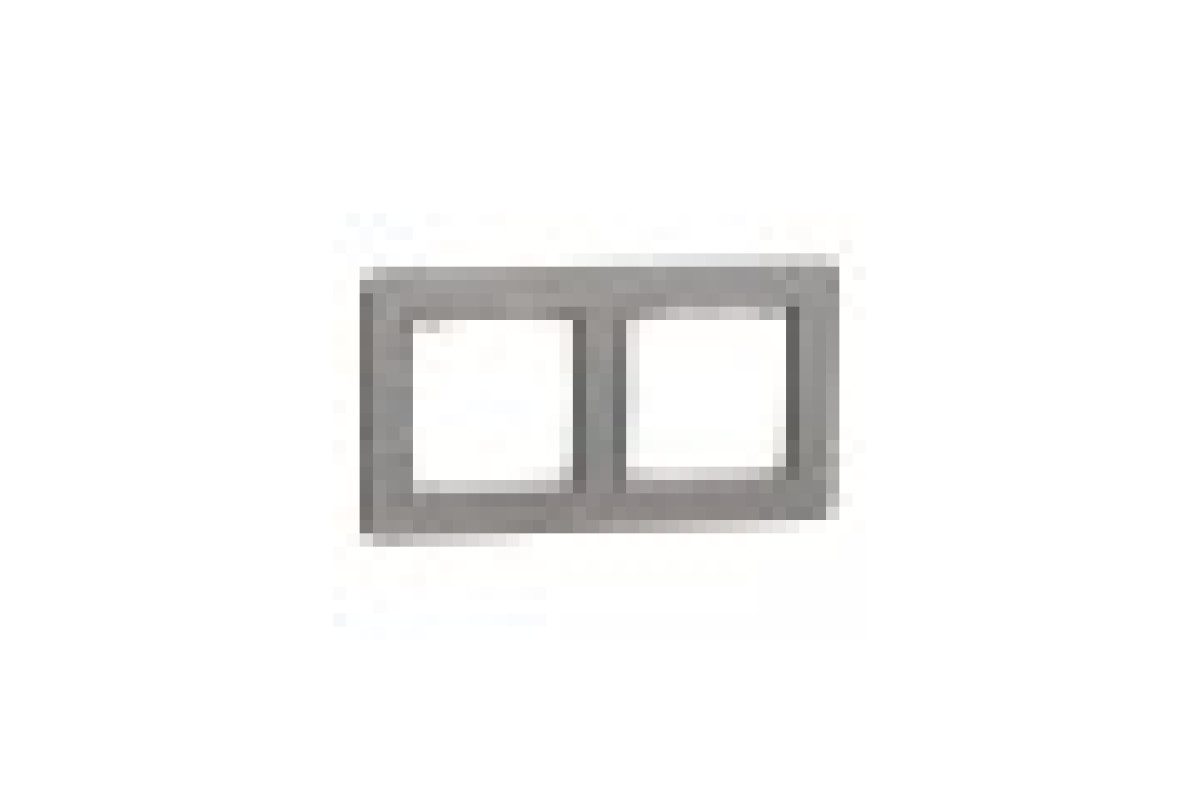 Рамка 2-постова Матовий алюміній Sedna Elements (SDD370802)