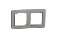 Рамка 2-постова  Матовий алюміній Sedna Elements (SDD370802)