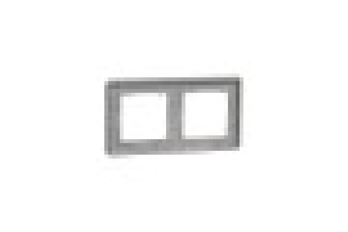 Рамка 2-постова Штучне Біле скло Sedna Elements (SDD360802)
