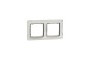 Рамка 2-постова Штучне Біле скло Sedna Elements (SDD360802)