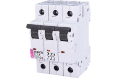 Автоматичний вимикач ETIMAT 10 1,6A 3P характеристика C 10kA ETI (002135707)