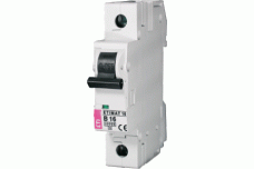 Автоматичний вимикач ETIMAT 10 125A 1P характеристика B 15kA ETI (002121733)
