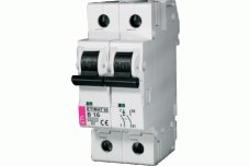 Автоматичний вимикач ETIMAT 10 125A 2P характеристика B 15kA ETI (002123733)