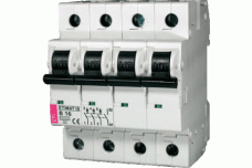 Автоматичний вимикач ETIMAT 10 125A 3P+N характеристика B 15kA ETI (002126733)