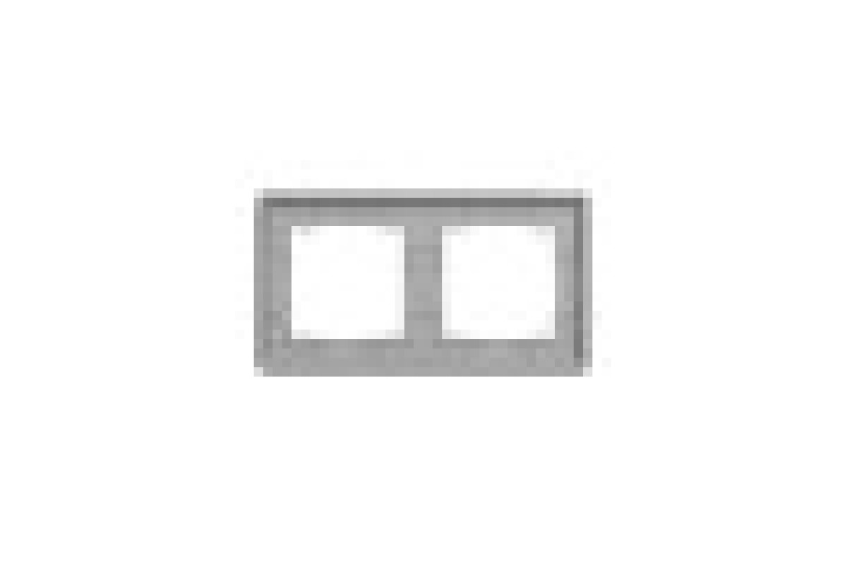 Рамка 2-постова Штучне матове скло Sedna Elements (SDD362802)