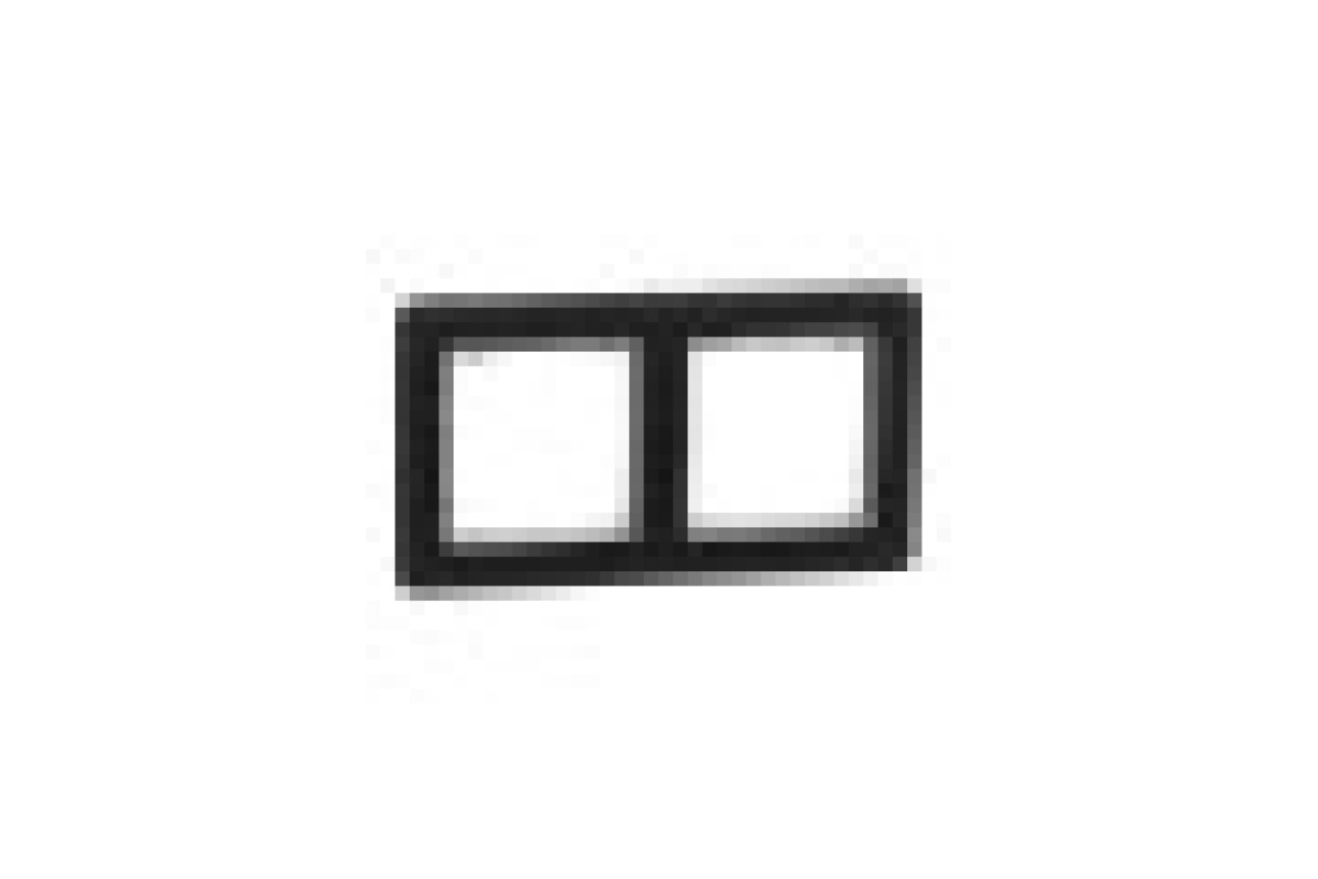 Рамка 2-постова Штучне матове скло Sedna Elements (SDD362802)