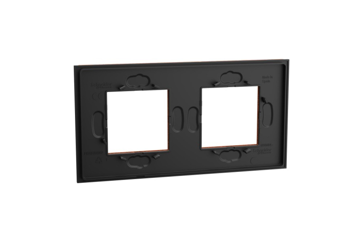 Рамка 2-постова Unica Deco Material, теракотовий (NU600471)