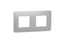 Рамка 2-постова Unica New, алюміній (NU200430)