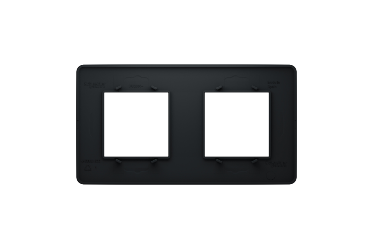 Рамка 2-постова Unica New, антрацит (NU200454)