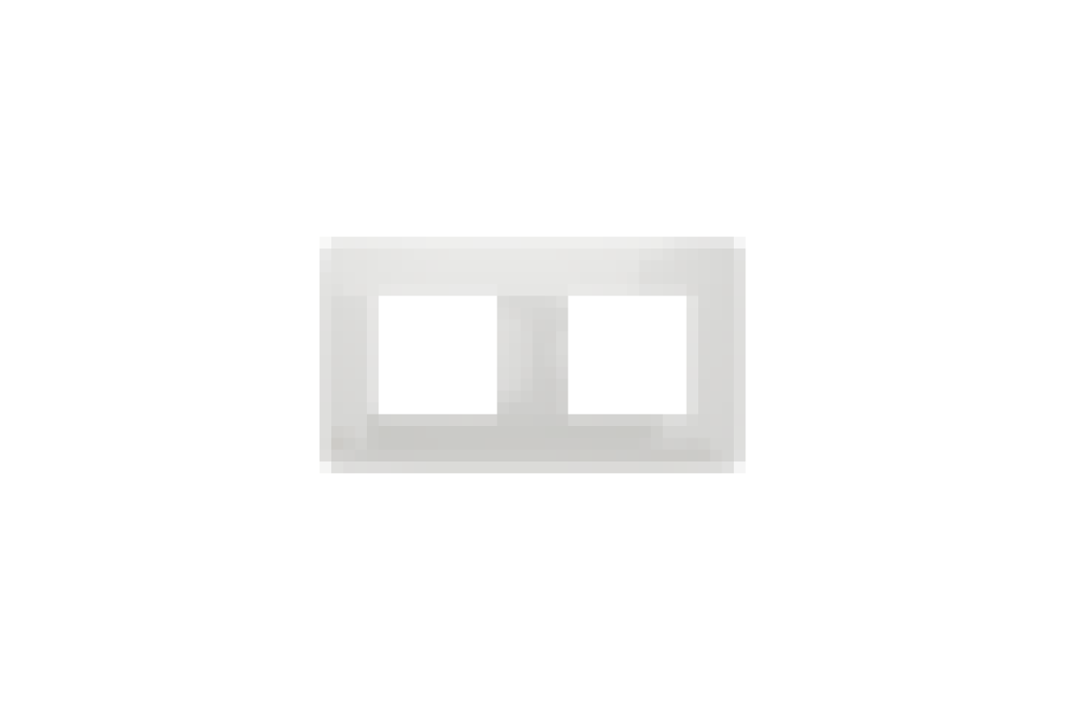 Рамка 2-постова Unica New, біла (NU200418)