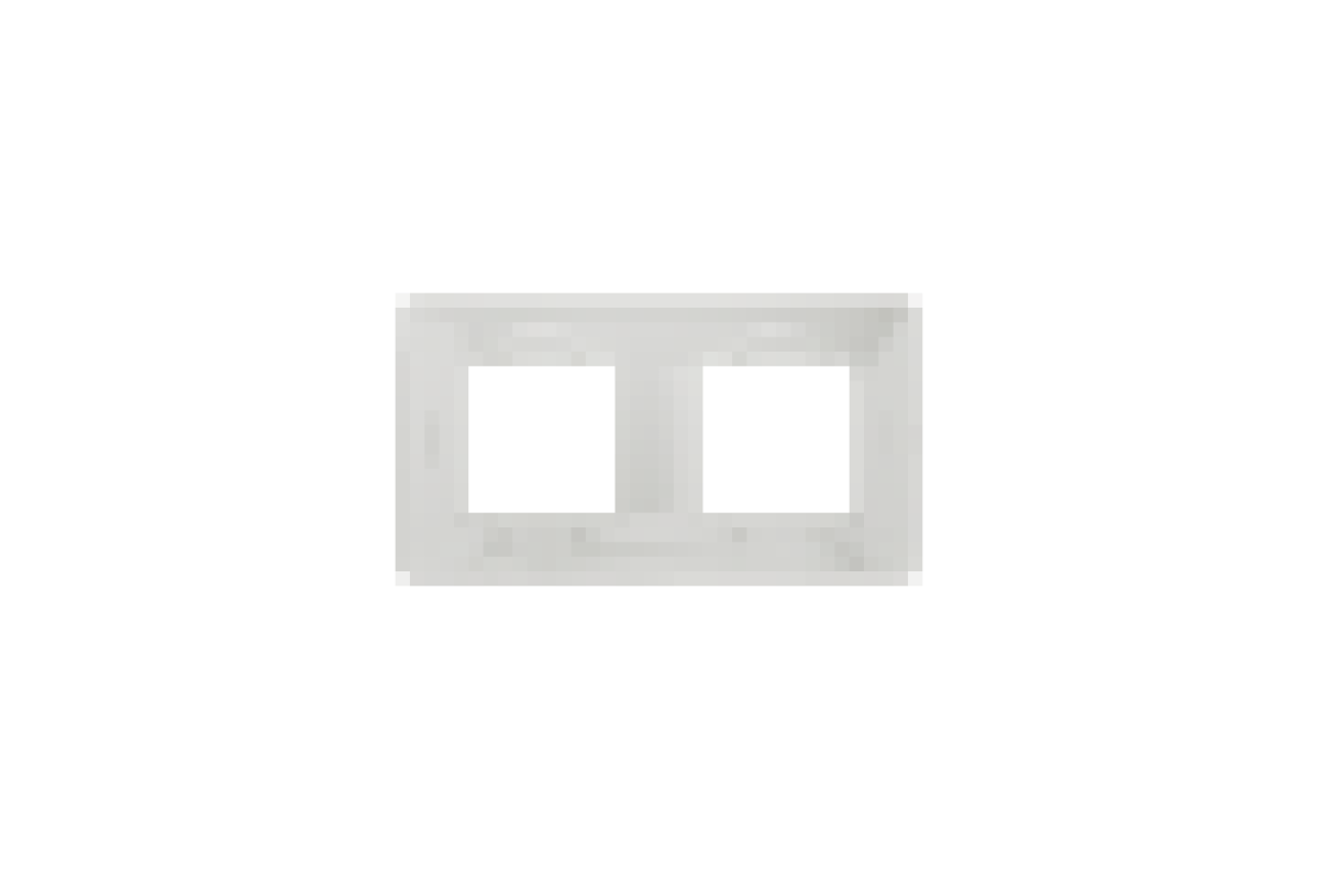 Рамка 2-постова Unica New, біла (NU200418)