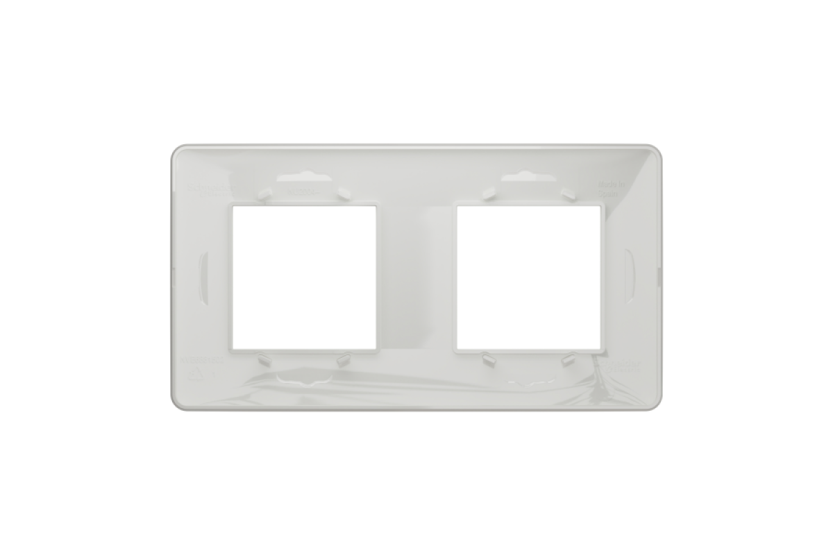Рамка 2-постова Unica New, біла (NU200418)