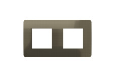 Рамка 2-постова Unica New, Бронза/антрацит (NU280452)