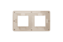 Рамка 2-постова Unica New, Пісочний/бежевий (NU280427)
